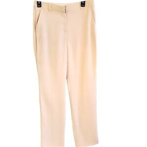 New REBECCA TAYLOR Straight leg cropped pants, business casual, trousers  Si…